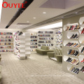 Unique Shoes Display Gondola Wall Display Shelf Special Shoe Store Design With Wall Display Cabinet